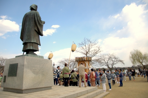 2014年3月下旬の水戸市偕楽園の梅01
