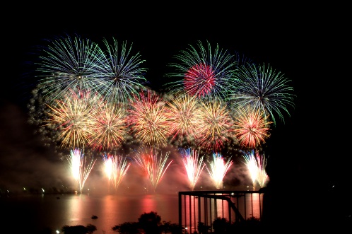 第54回水戸黄門祭り　千波湖花火大会07