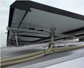 Honda Cars 太陽光発電-モジュ－ル施工後01