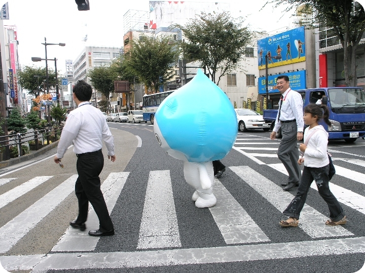 ぴちょんくん　-　水戸オール電化リフォームフェスタ13