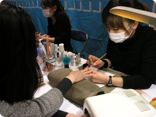 ダイキンオール電化フェアネイルandマッサージ02