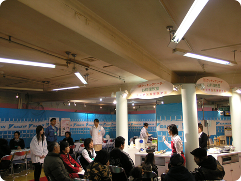 ダイキンオール電化フェア1日目