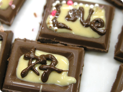 ヴァレンタインの手作りチョコ10