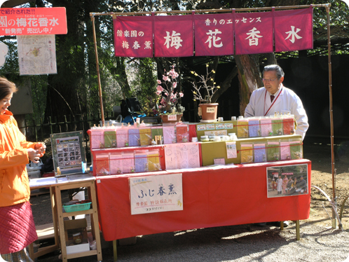 偕楽園の梅2月18日08