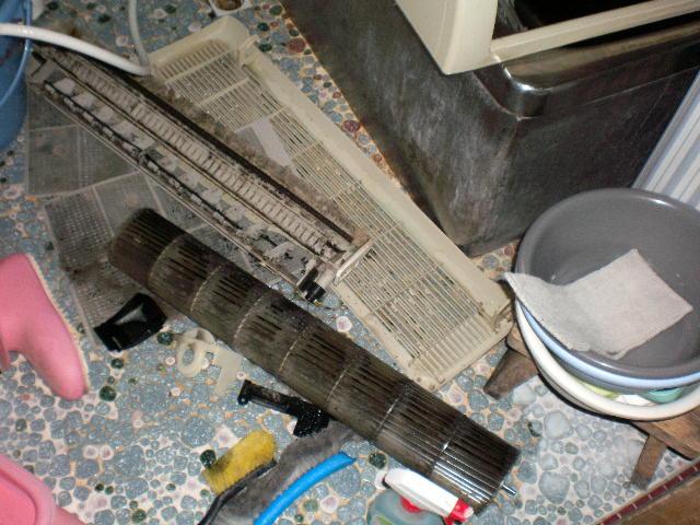 お風呂場でザブザブ