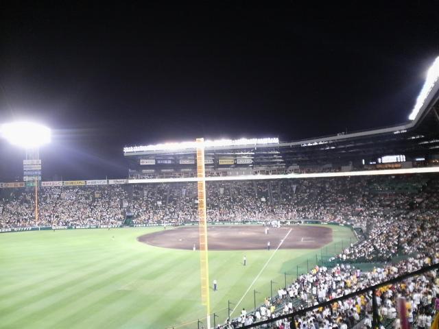 甲子園球場レフト側