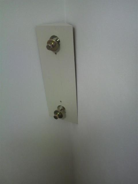 土台を取付ける