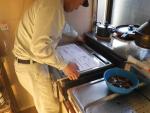 据え置き式のガスコンロをＩＨクッキングヒーターに交換します。（長野県 長野市 電気工事) エコ電化本舗 ㈱大光電気商会