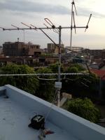 地デジ送信切替の伴う工事