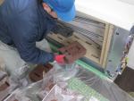 レンガの組込です【長野県長野市蓄熱暖房器工事】【長野県長野市オール電化工事】街の工事屋さん・エコ電化ＪＰ【大光電気商会】