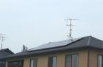 愛知県弥富市　長州太陽光発電システム　HIT設置