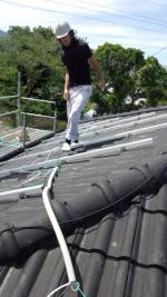 最近の太陽光発電工事