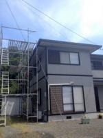 牧之原市道場　T様邸　屋根塗装工事着手致しました。