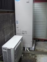 大阪府豊能町　Ｔ様邸　温水器よりエコキュートに取替え！！