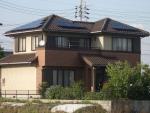 愛知県岩倉市　長州太陽光発電システム　HIT設置