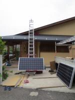 屋根に上げます！！【長野県長野市太陽光発電工事】省エネ電化ＪＰ・エコ電化ＪＰ【大光電気商会】