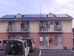 アパートに太陽光発電システムを設置しました