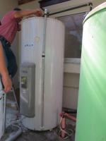 電気温水器を撤去！【長野県伊那市エコキュート工事】省エネ電化ＪＰ・エコ電化ＪＰ【大光電気商会】