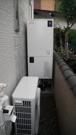 埼玉県新座市Ｅ様邸《エコキュート設置工事》