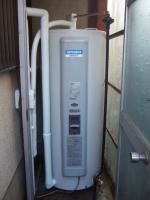 池田市石橋S様邸・電気温水器取替え工事