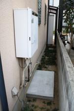 加古川市　Ｏ様邸　エコキュート土台工事