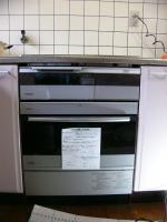 奈良県ビルトインIH、電気オーブン入れ替え工事