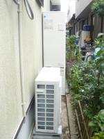 清水町八幡460Lエコキュート設置！