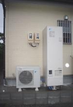 愛知県弥富市　ダイキンエコキュート オール電化設置