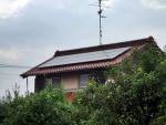 岐阜県安八郡　サンヨー太陽光発電システム　HIT設置