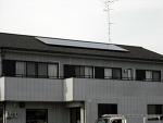 岐阜県大垣市　サンヨー太陽光発電システム　HIT　設置