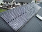 愛知県清洲市　長州太陽光発電システム　HIT設置