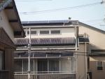 愛知県北名古屋市　長州太陽光発電HIT　設置