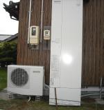 愛知県西尾市　サンヨーエコキュート　オール電化設置