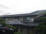愛知県西尾市　長州太陽光発電HIT　設置