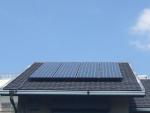 愛知県　太陽光発電システム　HIT設置
