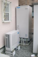 京都府亀岡市　三菱エコキュート　オール電化設置