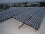 愛知県豊田市　長州太陽光発電HIT　設置