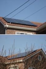 岐阜県大垣市　サンヨー太陽光発電HIT 設置