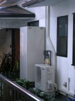 福岡市早良区荒江　M様邸　エコキュート工事