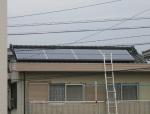 愛知県豊田市 長州太陽光発電HIT　設置