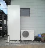 京都市左京区　長州エコキュート　オール電化設置