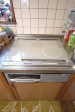 山梨県　北杜市　IHクッキングヒーター設置工事