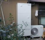 愛知県豊川市　コロナエコキュート オール電化設置