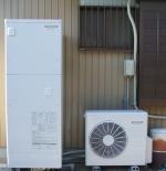愛知県蒲郡市　コロナエコキュート オール電化設置