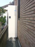 愛知県　長府エコキュート設置