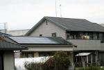 愛知県豊橋市　長州産業太陽光発電HIT　設置
