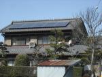 岐阜県安八郡 サンヨー太陽光発電HIT　設置