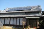 愛知県豊橋市　長州産業　太陽光発電HIT　設置
