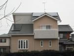 愛知県江南市　長州産業太陽光発電HIT　設置