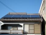 岐阜県羽島市 サンヨー太陽光発電HIT　設置